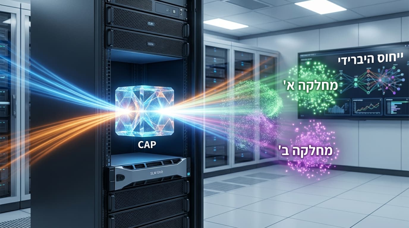 תקדיםי ייחוס היברידיים: הסבריות ועמידות ב-SLMs