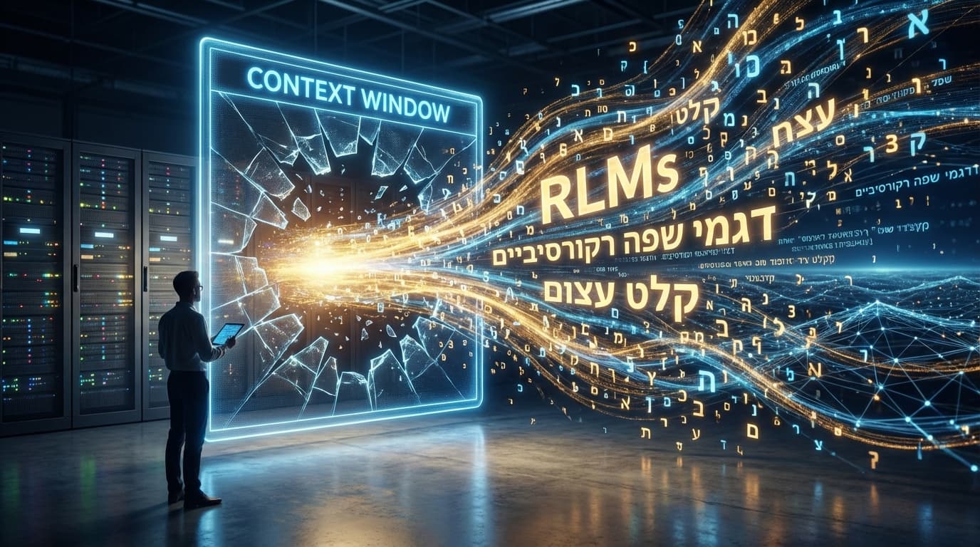דגמי שפה רקורסיביים: פתרון לפרומפטים ארוכים פי 100