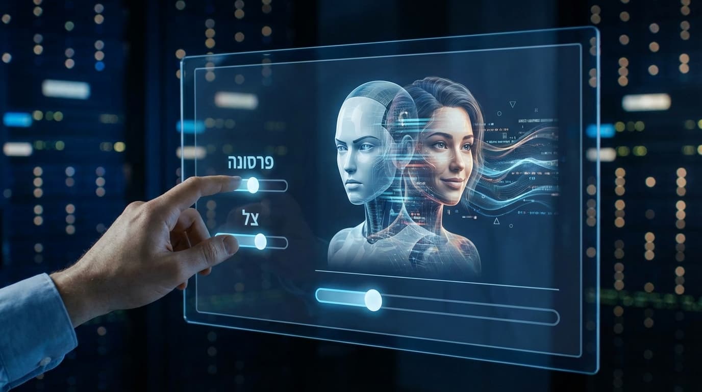 מסגרת חדשה לשליטה מבנית באישיות סוכני LLM