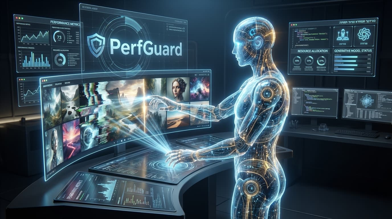 PerfGuard: סוכן AI מודע לביצועים לייצור תוכן חזותי
