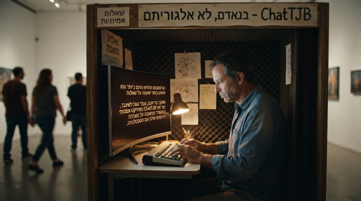 הצ'אטבוט החדש והחם ביותר הוא פשוט בחור שעונה על שאלות